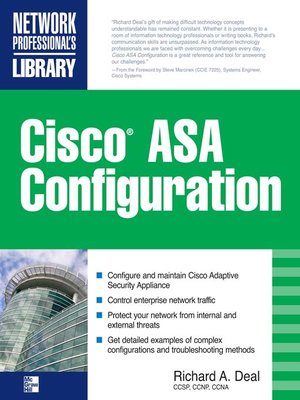cover image of Cisco ASA Configuration